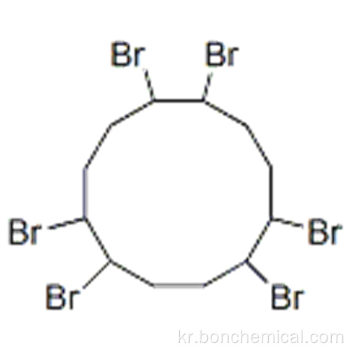 1,2,5,6,9,10- 헥사 브로 모 사이클로도 데칸 CAS 3194-55-6